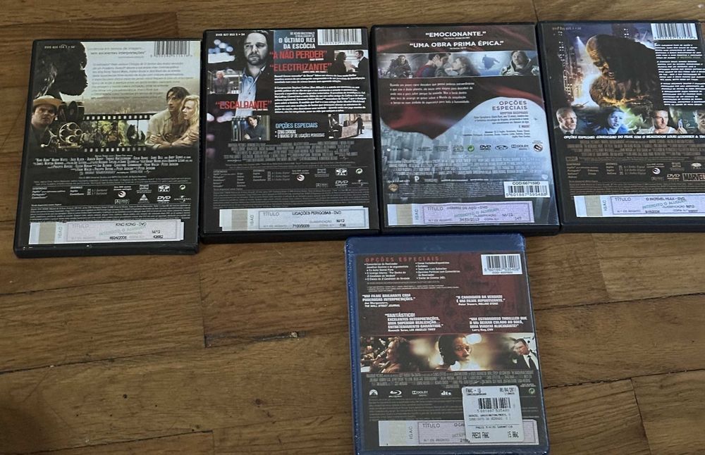 DVD e Blu ray para venda