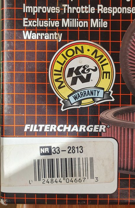 Filtro K&N de alto rendimento + kit limpeza para Peugeot / Citroen