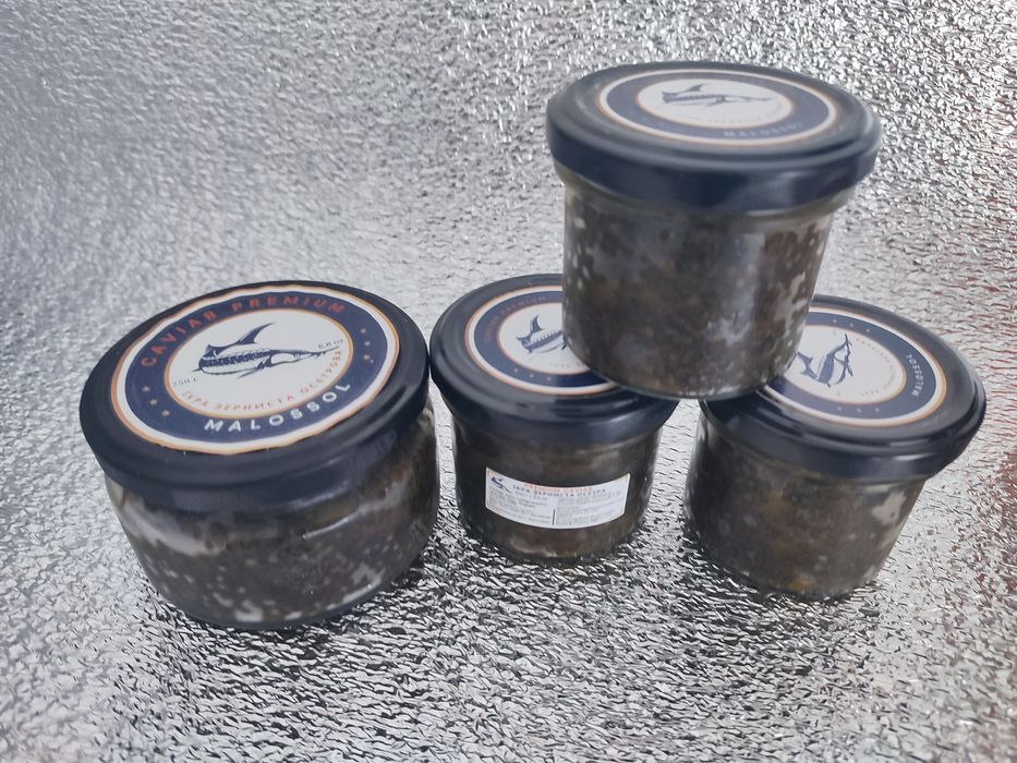 Чорна ікра осетрова 100 gr