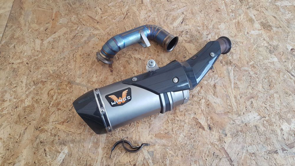 Tlumik wydech  KTM Duke 790 890 WINGS komplet Super stan!!!