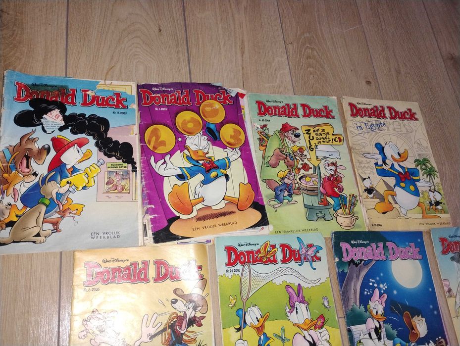 kaczor donald komiks po roku 2000 wersja na Benelux 38 sztuk