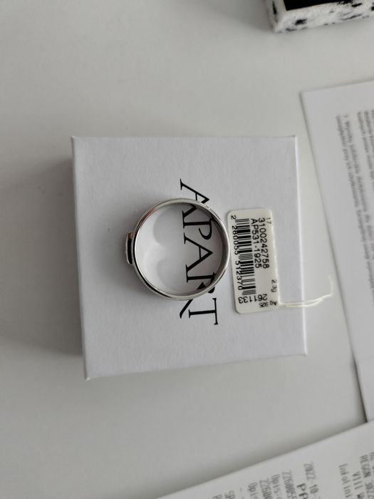 Obrączki srebrne Apart