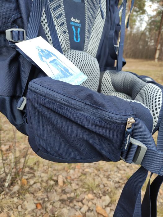 *Рюкзак Deuter Aircontact,*75+10, Midnight/Navy*