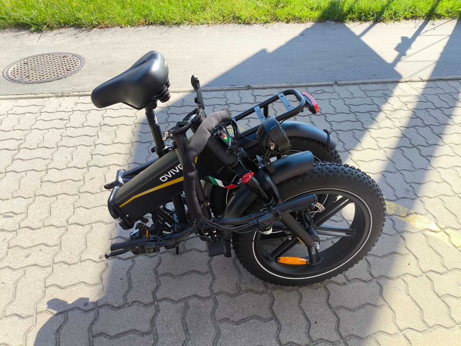 Ovivo V2 składany rower elektryczny Fatbike - zdjęcie 6