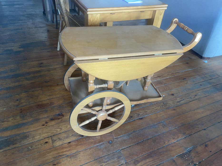 Carrinho de  chá a estrear