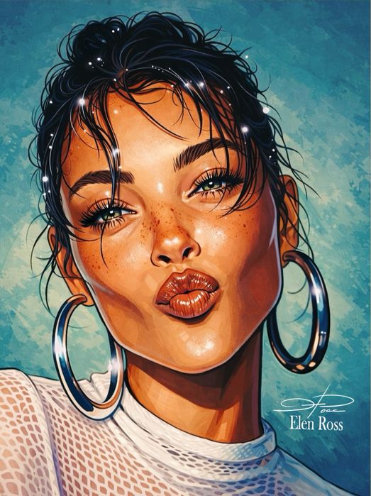 БЕЗКОШТОВНО! Намалюю твій перший портрет