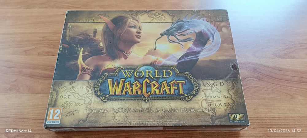 Jogo Antigo de Computador "World of WarCraft"