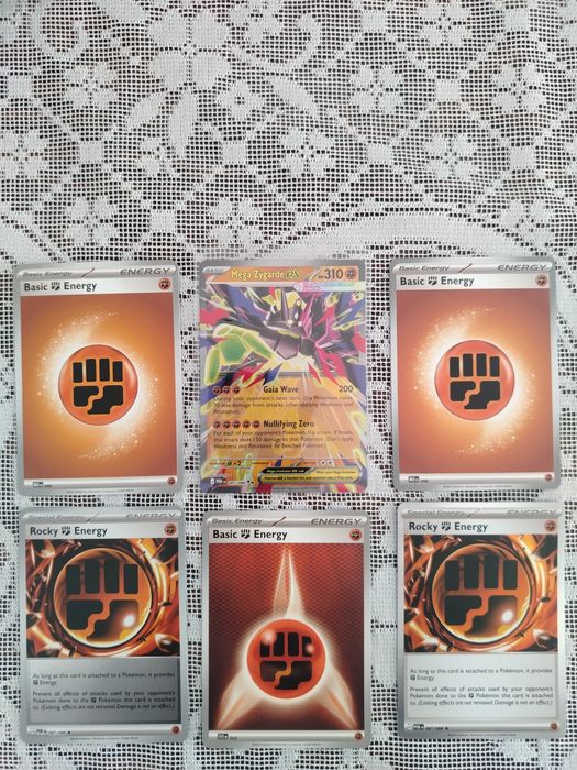 Mega Zygarde + Energy card