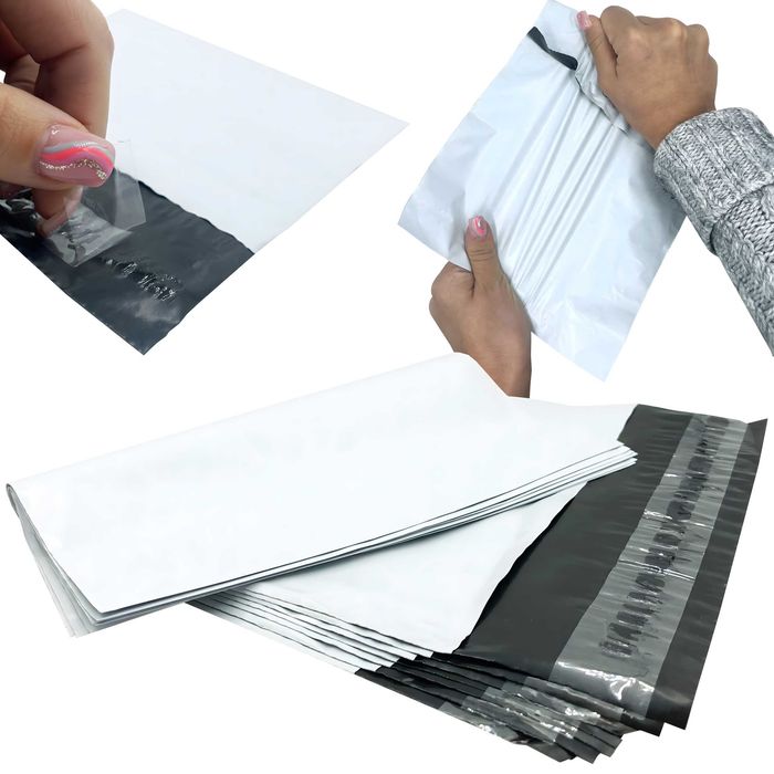 Foliopaki Kurierskie BIAŁE B5 190x250 50 szt