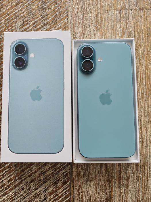 Apple iPhone 16, 128 GB – kolor Teal – Stan idealny | Gwarancja do 03.2027 | Polska dystrybucja