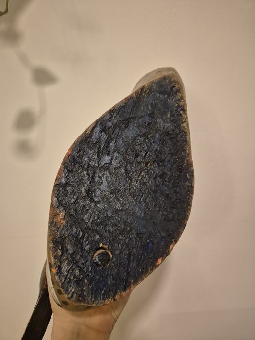 Stara drewniana kaczka wabiąca – Bałwanek myśliwski, Vintage, Antyk