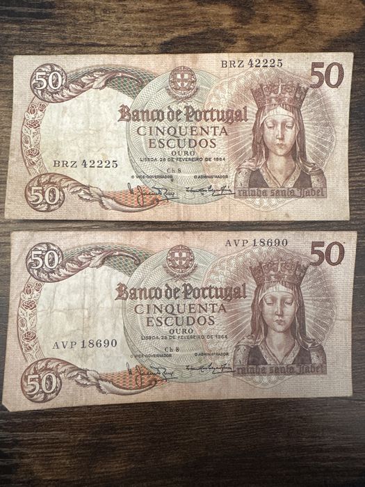 50 Escudos ch8 28/2/1964