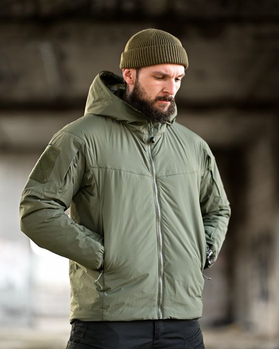 Зимова тактична куртка олива мультикам койот