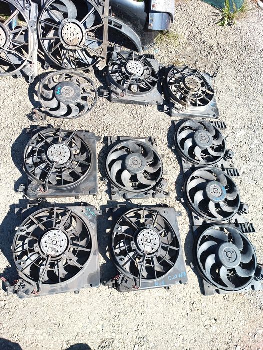 Вінтилятор охолодження Astra H 1.7-1.9 вінтилятор кондиціонера Zafira.