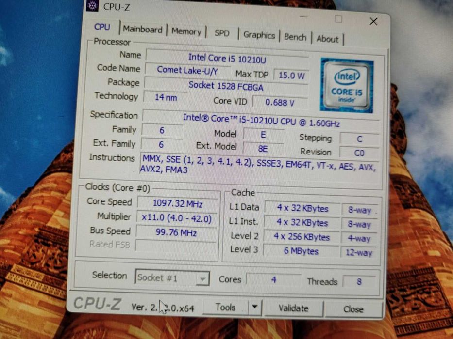 Laptop Fujitsu LifeBook U7410 14" Intel Core i5