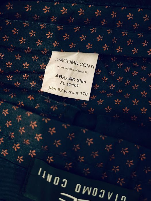 Spodnie Giacomo Conti Abramo Slim
