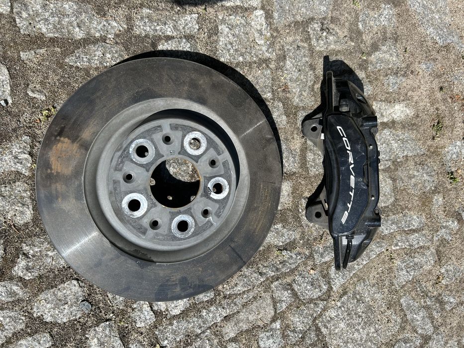 Chevrolet corvette c8 tylny zacisk hamulcowy tarcza hamulcowa tył