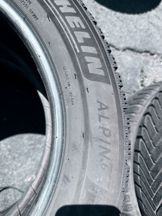215 60 17 Michelin Alpin 6 90% 2024 Шини Зима