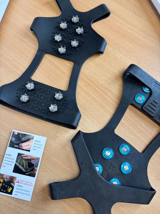 L10 Ochraniacze na buty antypoślizgowe kolce hikking raczki nakładki