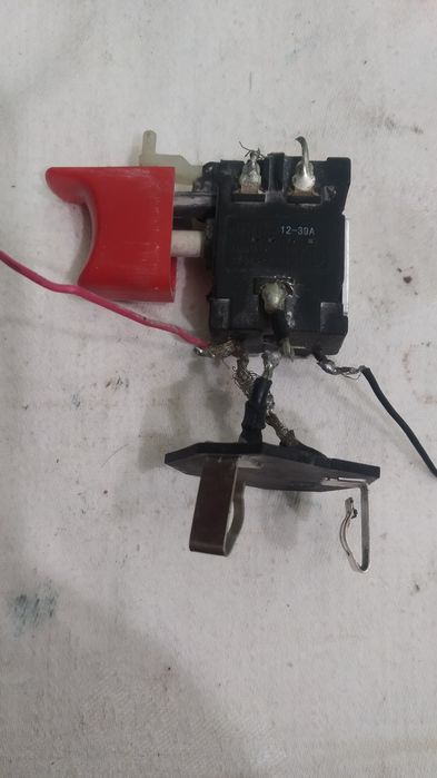 Кнопка и моторчик к шуроповерту PARKCIDE