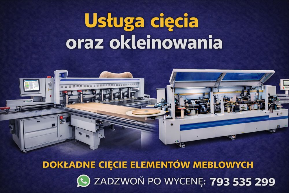 Cięcie i okleinowanie płyt meblowych e portal