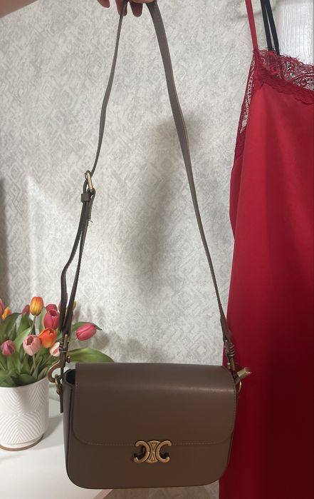 Шкіряна жіноча сумка