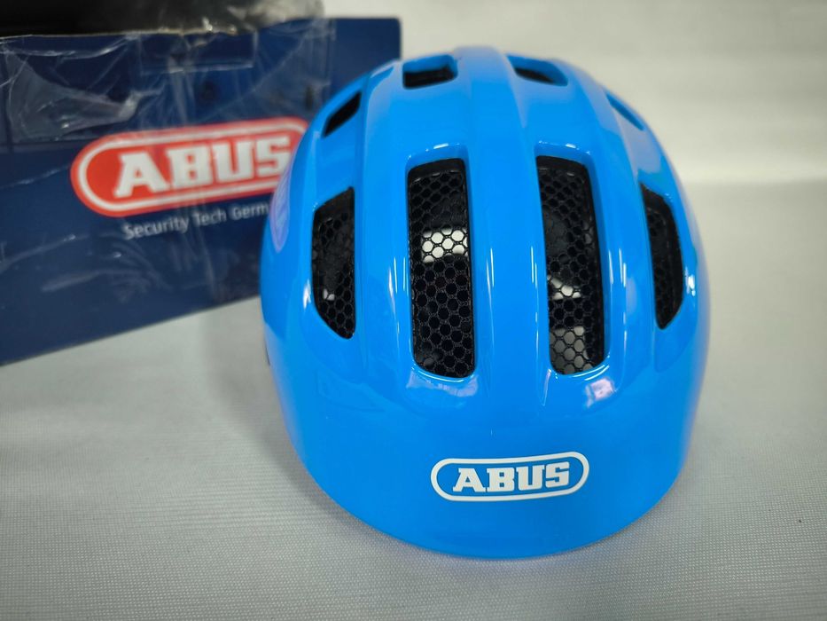 Kask rowerowy Abus Smiley 3.0 shiny blue S 45-50
