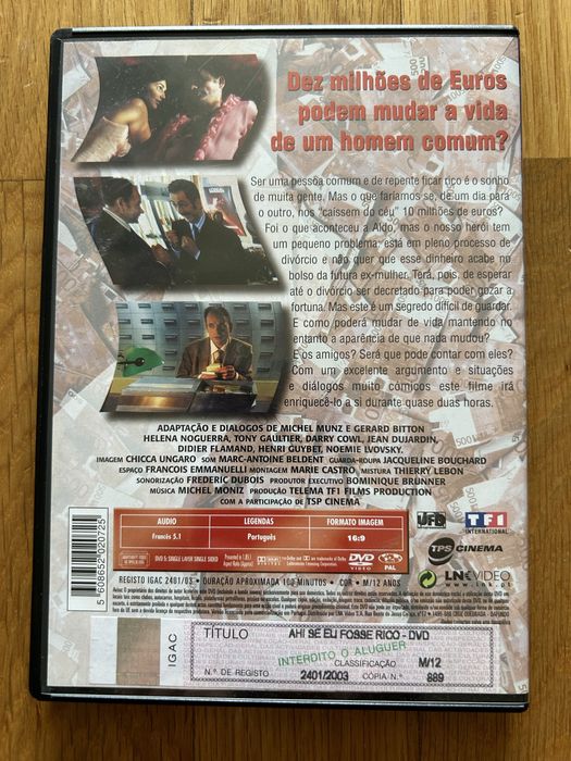 DVD Ah! Se eu fosse rico