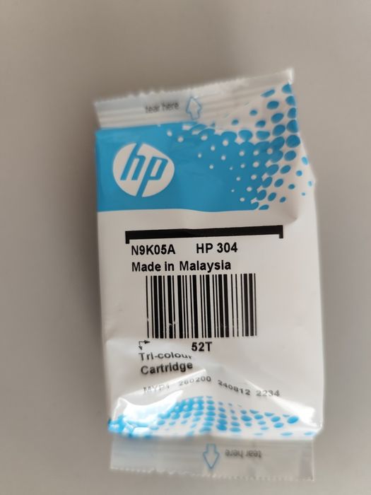 Tusz HP 304 tricolour nowy
