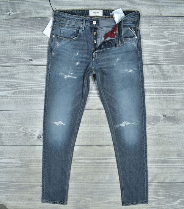 Replay Willbi Regular Slim Fit Jeansy Męskie W31 L32