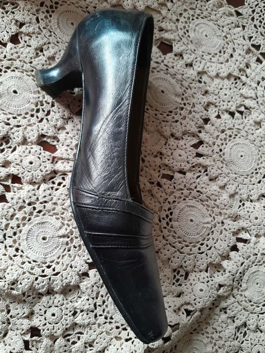 Sapatos mulher 37 camurca usados pele