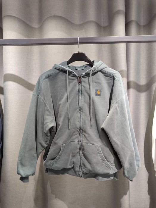 Худі Carhartt WIP Patch Zip Hoodie Washed Boxwood