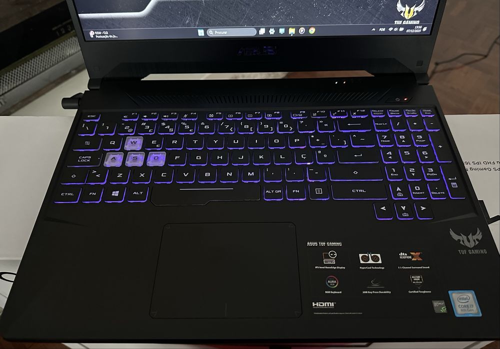 Portátil ASUS TUF Gaming FX505GE i7 16Gb RAM
