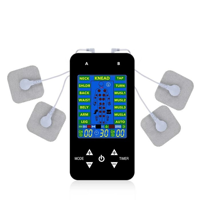 Electroestimulador TENS EMS e massagem