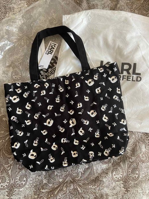 Сумка Karl Lagerfeld, сумка шопер Кмрл Лагерфельд