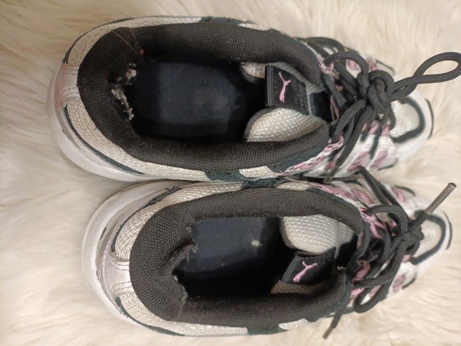 Buty sneakersy Puma czarno-różowe cell enduro unisex 40