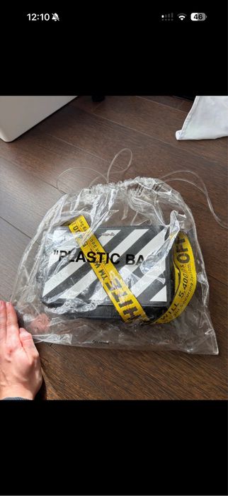 Bolsa off white com saca original