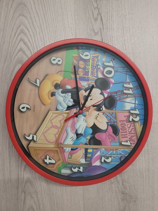 Zegar ścienny Myszka Miki i Myszka Minnie