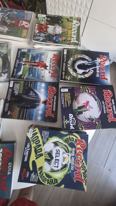 Revistas antigas  Futebol