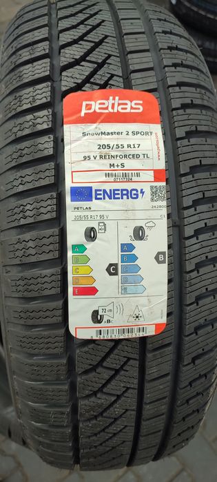 205/55R17 95V  Nowe opony zimowe Petlas SnowMaster 2  SPORT