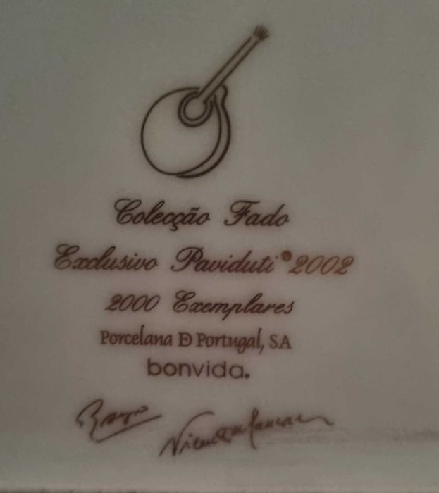 Serviço de loiça  coleção FADO