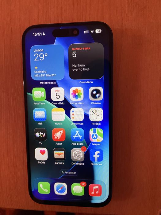 Iphone 15 pro 128gb preto
