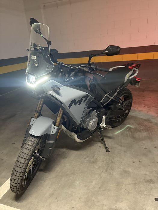 Cf moto 450mt com escape mivv Dakar homologado