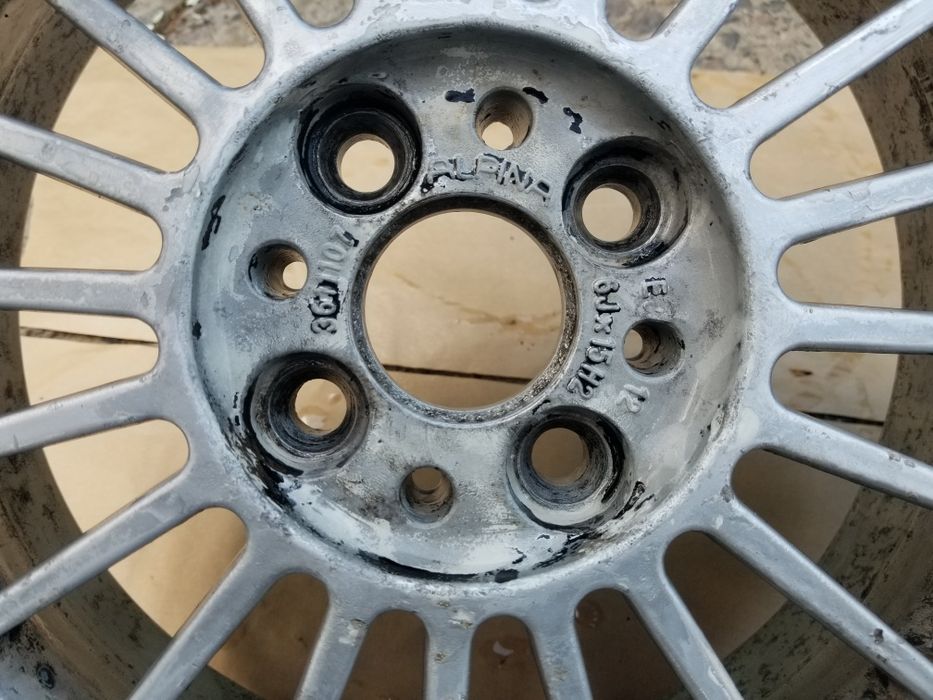 Диски r15 Alpina 6j×15H2 БМВ e30 e21 4×100 Ronal kba40265 3611107