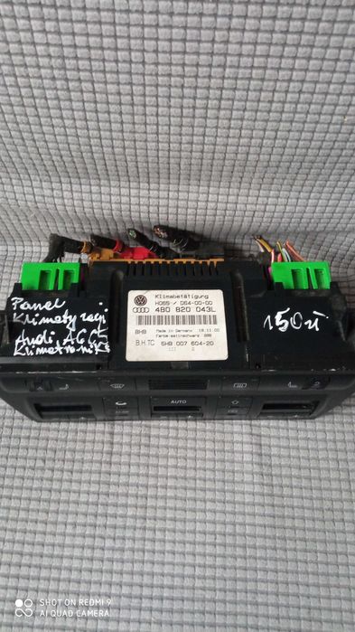 Panel klimatyzacji,klimatronka, Audi A6C5, 4BO820043L