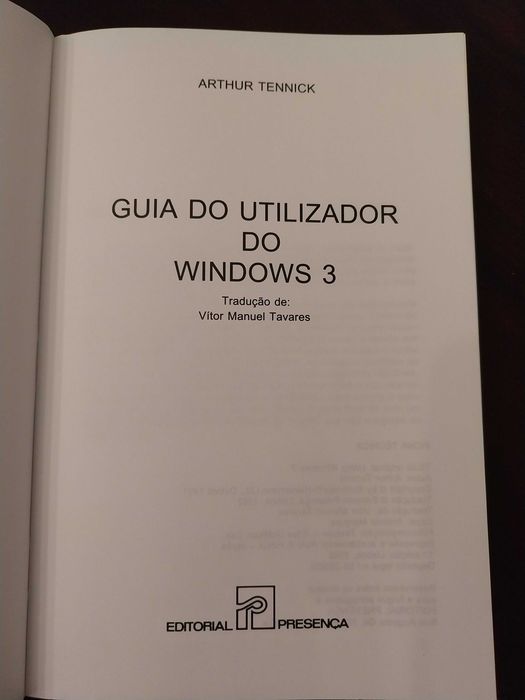 Guia do Utilizador Windows, de Arthur Tennick, colecção sistemas 57