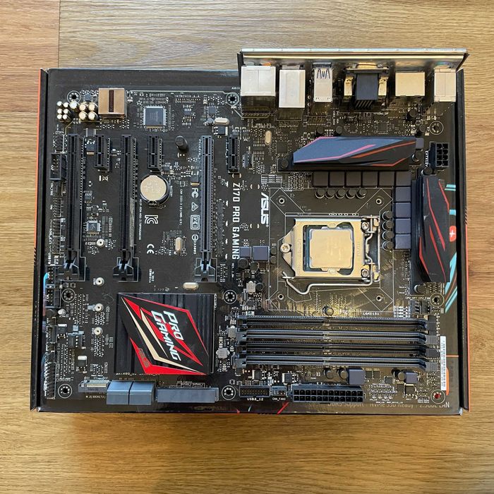 Procesor Intel Core i5-7600k + płyta główna Asus Z170 Pro Gaming