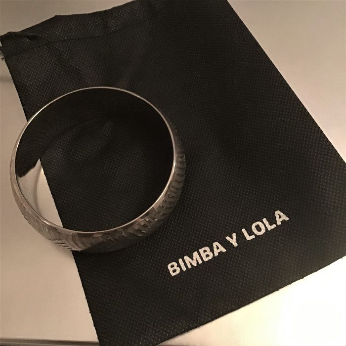 Pulseira prateada Bimba y Lola