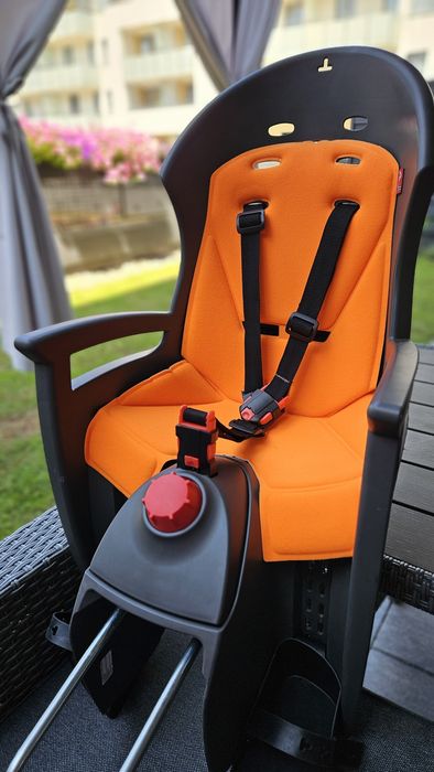 Fotelik rowerowy HAMAX Siesta Orange do 22 kg