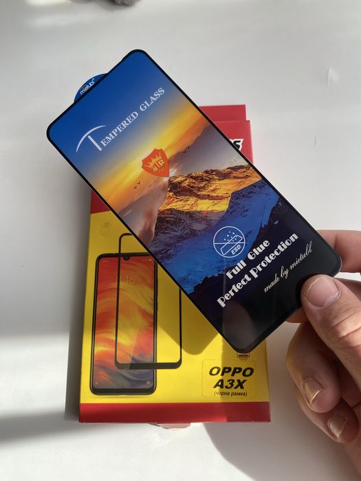 Захисне скло Oppo Reno 12FS Reno 13 A40M A96 A3X Redmi A3 14C для екрана